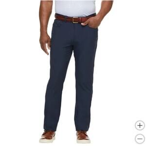 NWT Men's Greg Norman Golf Pants 38x32 Navy Comfort Stretch